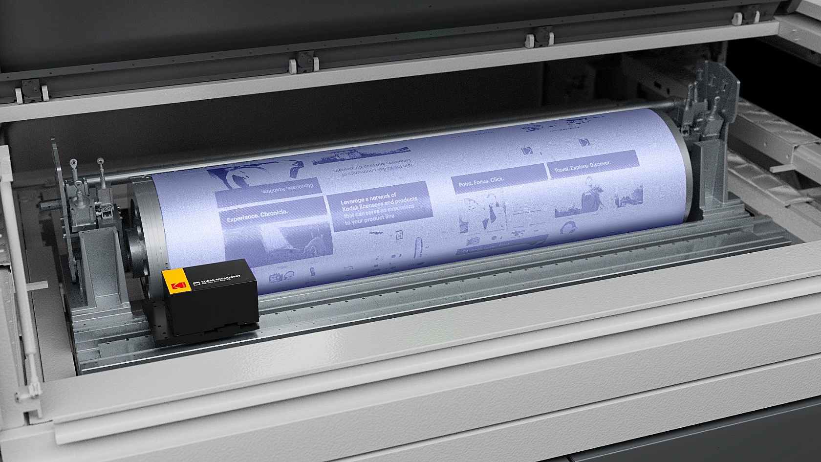 Lithographic plate exposure stage