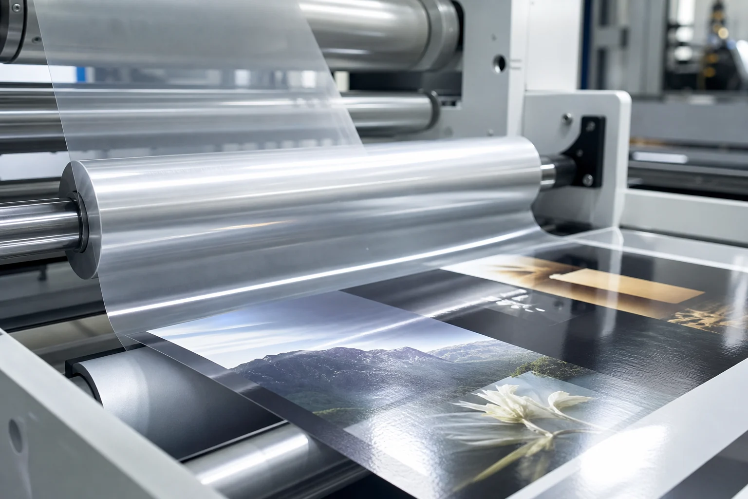 Hot lamination machine