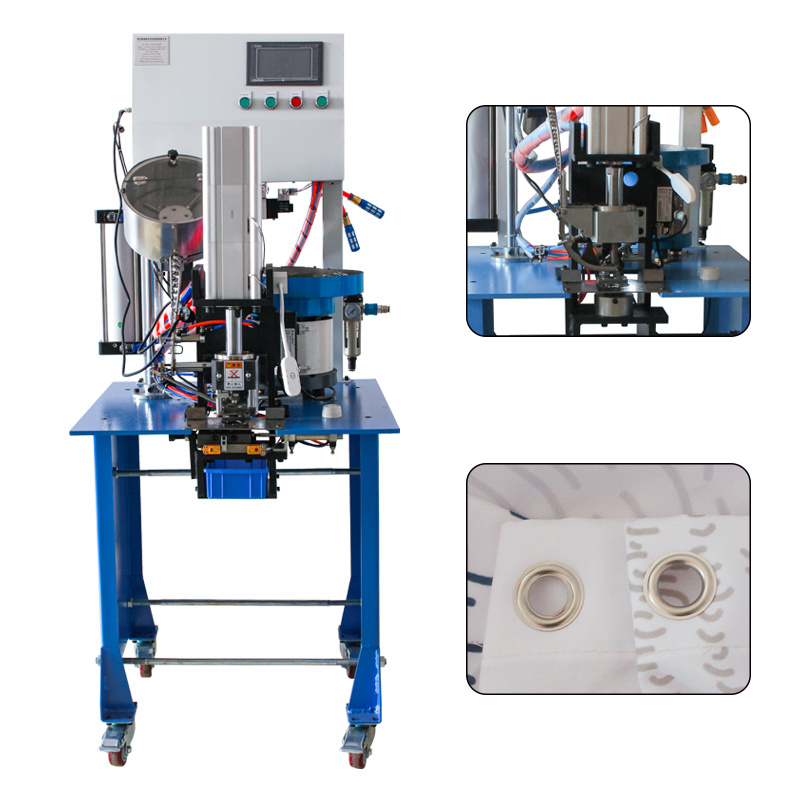 BS eyelet fixing machine