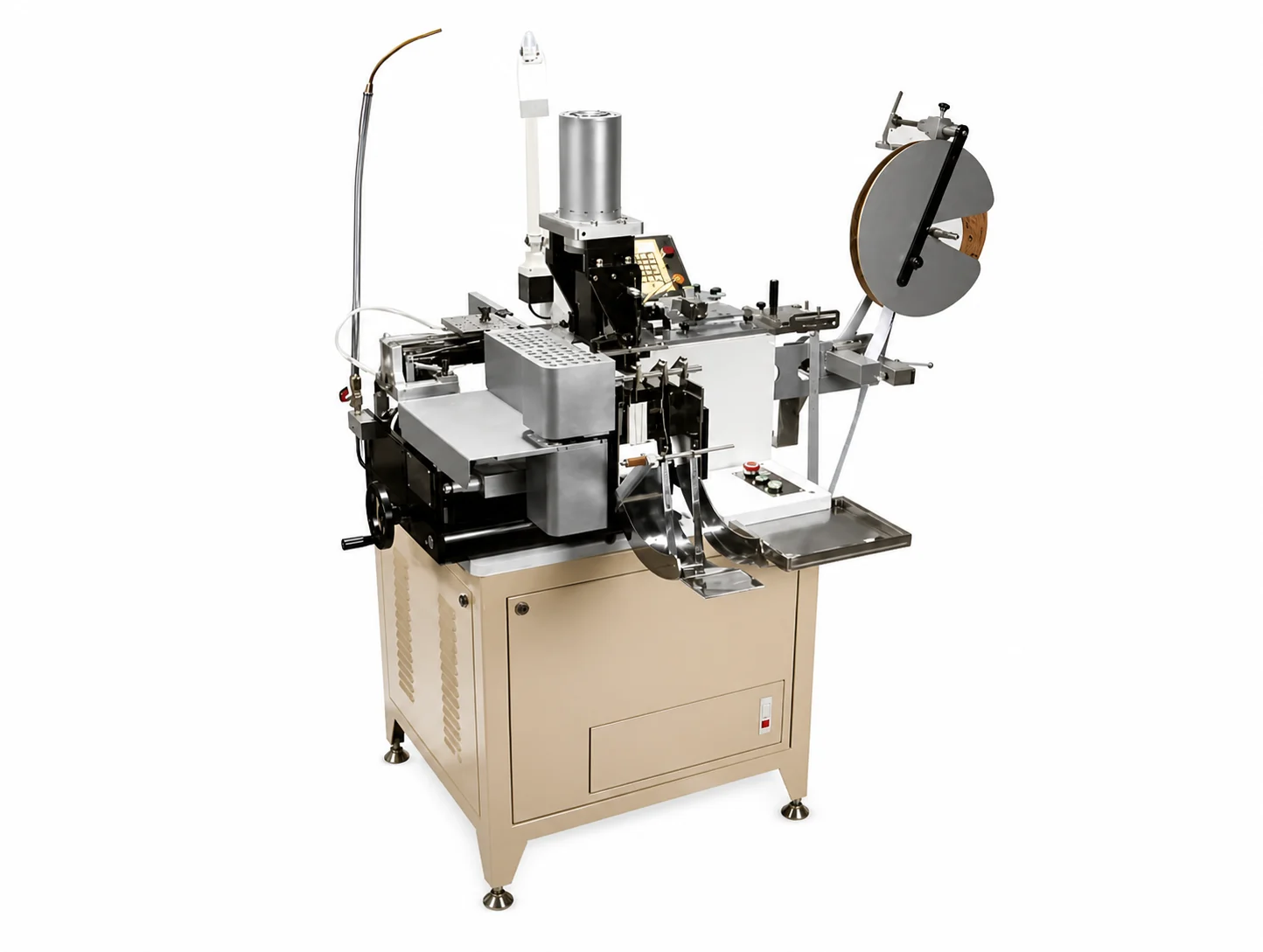 Golden Gear center-fold label machine